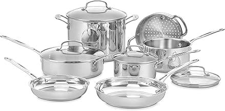 Cuisinart Chef’s Classic 11-Piece Cookware Set